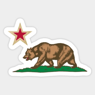 California Flag II Sticker